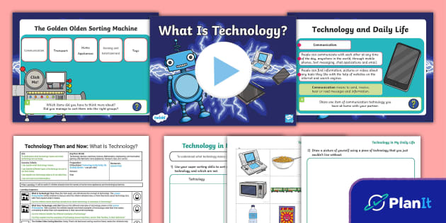 FREE! - Year 2 HASS History Technology Then and Now Lesson 1