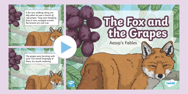 the fox and the sour grapes short story