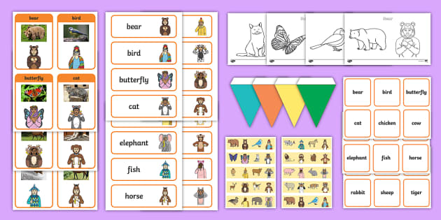 British Sign Language (BSL) Animals Resource Pack - Twinkl