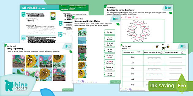Level 4a Sal the Seed Guided Reading Pack (teacher made)