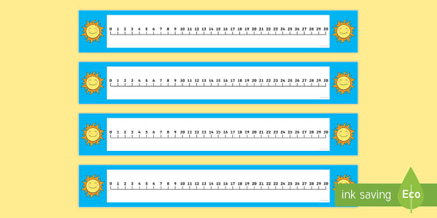 0 30 Number Line