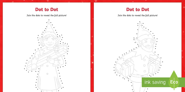 Elf Do a Dot Printables 