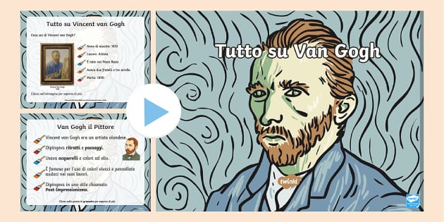 Presentazione su Vincent Van Gogh