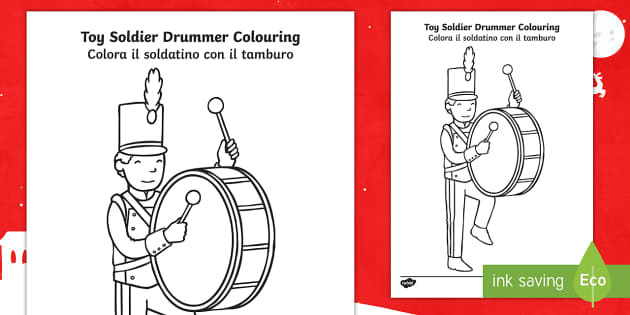 Dibuix de Toy Soldier per pintarDibuix de Toy Soldier per pintar  