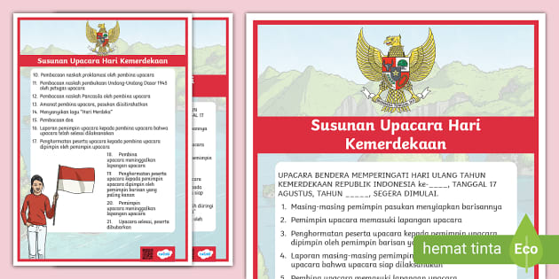 Teks Protokol Susunan Upacara 17 Agustus (teacher made)