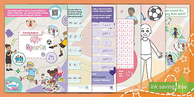 My Five Fingers - Activity Booklet (Teacher-Made) - Twinkl