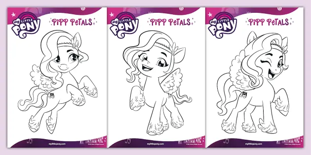 My Little Pony coloring pages printable games