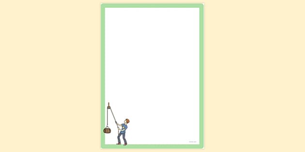 Simple Machines Page Border