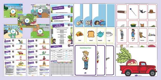 Phonics L1 W11: The Enormous Turnip Weekly Lesson Pack