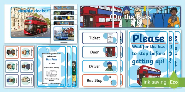 Twinkl　made)　(teacher　Bus　Pack　Role-Play　Twinkl　On　the