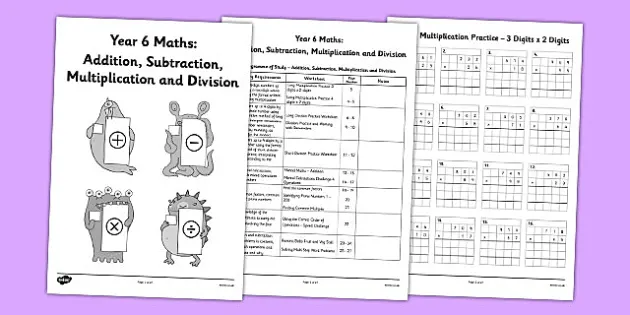 ks2 year 6 maths worksheets number place value workbook