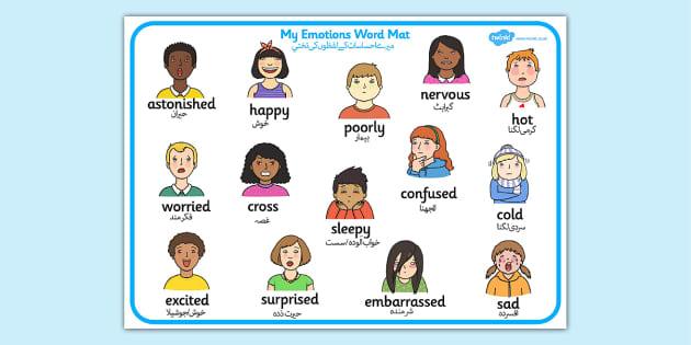 Emotions In Urdu Translation