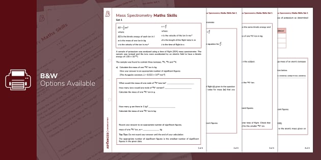 Mass Spectrometry Questions | A Level Chemistry | Beyond