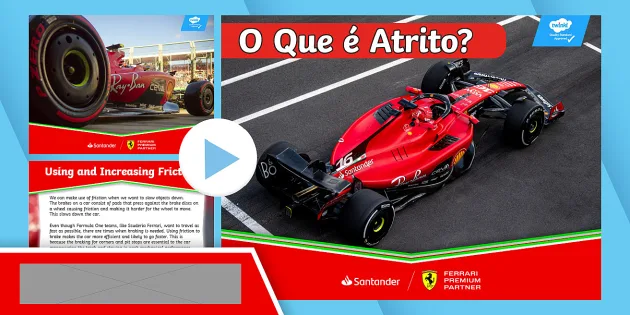 FREE! - Scuderia Ferrari F1 - O Que é Atrito? - Twinkl