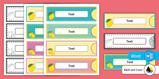 Lemon-Themed Daily Planner (teacher made) - Twinkl