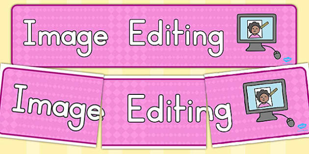Image Editing Display Banner Banners Displays Edit Visual