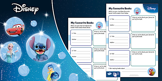 Disney Love of Reading: My Favourite Books [5-7]