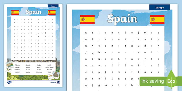 spanish word search answers