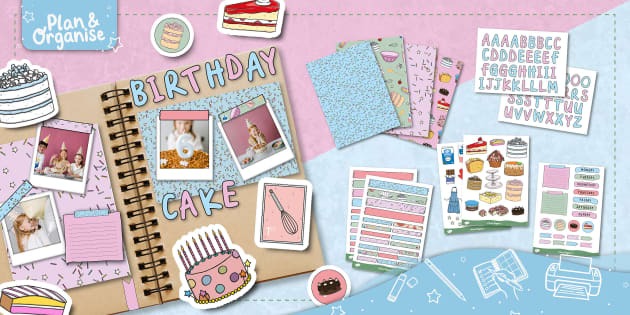 In The Kitchen  Printable Scrapbooking Kit (teacher made)