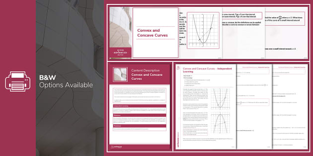 👉 Concave and Convex Curves Resource Pack (Teacher-Made)