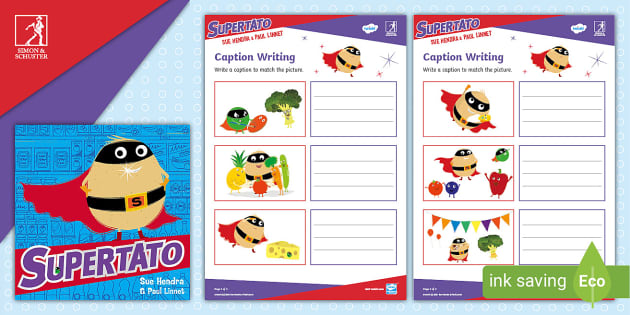 FREE! Supertato Word Mat Simon and Schuster Twinkl Resources