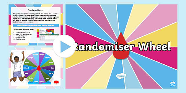 FREE! - * NEW * Randomiser Wheel | Twinkl Teaching Resources