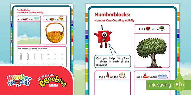 Numberblocks- The Number One