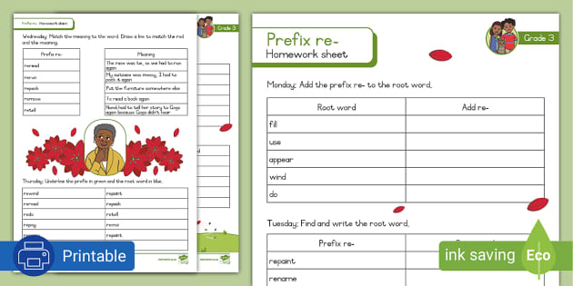 prefix-re-homework-sheet-phonics-twinkl-south-africa