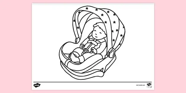 coloring pages baby dolls