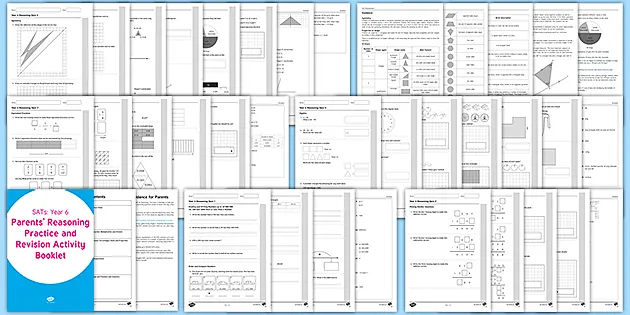 sats year 6 parents maths reasoning practice booklet