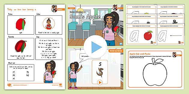 Nz Phonics Level 2 Week 1 Lesson 2 A Phonics Sound Nz Phonics Level 2 Week 1 Lesson 2 A Phonics Sound