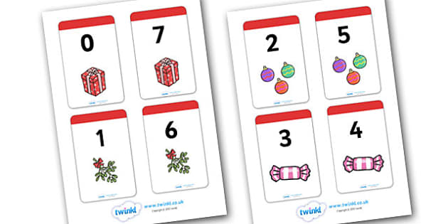 FREE! - Christmas Themed Number Bonds to 7 Matching Cards - christmas