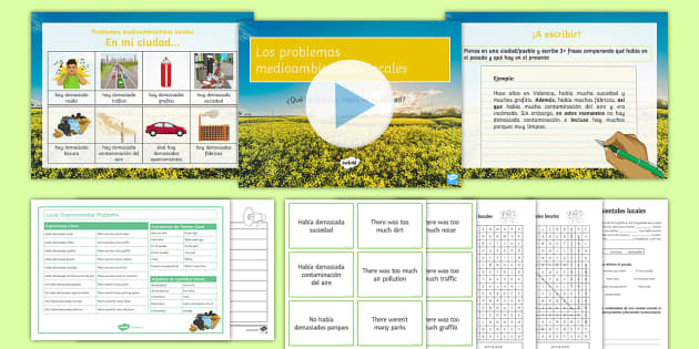 environment-lesson-2-local-environmental-problems-lesson-pack-spanish