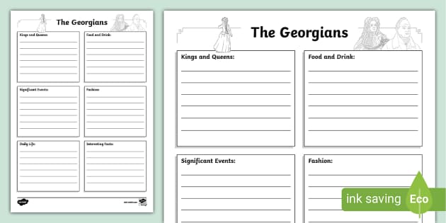 primary homework help georgians