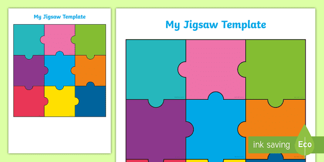 bar batch Coherent Jigsaw Puzzle Template | Primary Teaching Resources - Twinkl