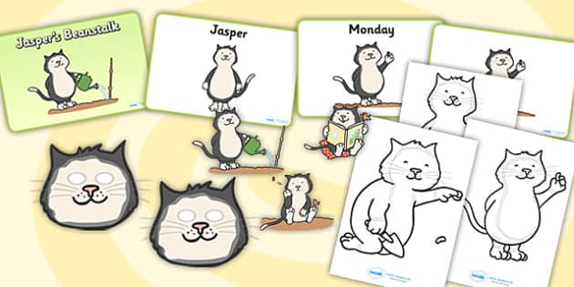 FREE! - Story Sack Resource Pack to Support Teaching on Jasper's Beanstalk