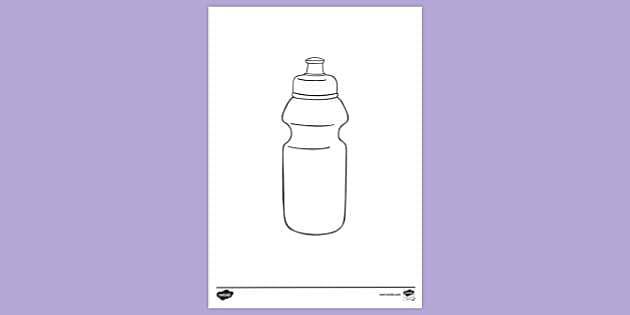 drink coloring page