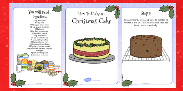 Easy Christmas Cake | Recipes For Food Lovers Including Cooking Tips At  Foodlovers.co.nz