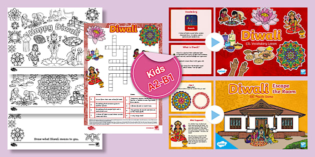 Twinkl ESL Diwali Lesson Plan (l'enseignant a fait) - Twinkl