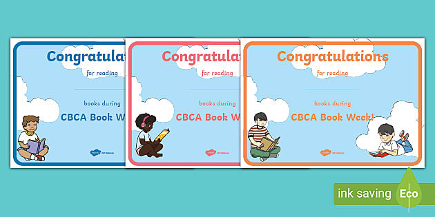 Book Week Certificates (Hecho por educadores) - Twinkl