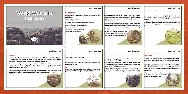 WWI Trenches Facts for Kids - History for Kids