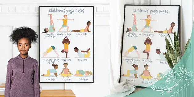 4 Amazing Yoga Poses for children| Kids yoga poses| Yoga for kids-cheohanoi.vn