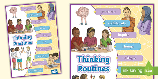 thinking routines education