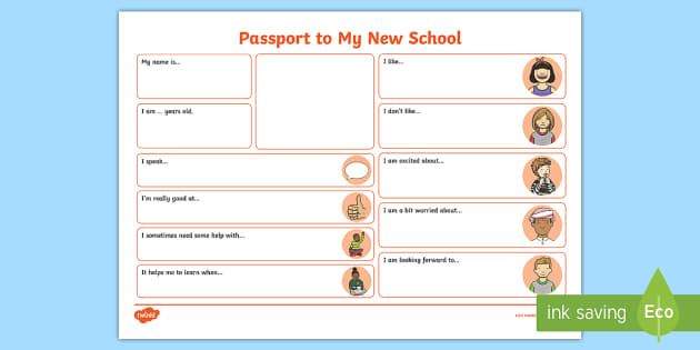 printable passport template for teachers