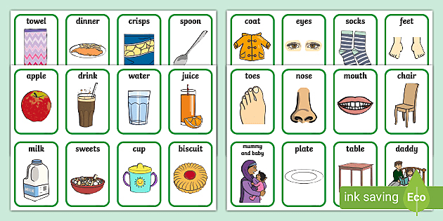 Buy English First Words Vocabulary with Pictures Educational