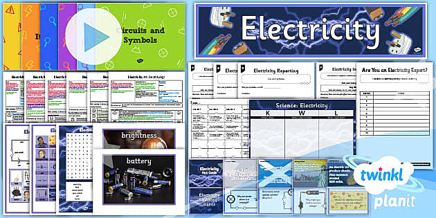 science electricity year 6 unit pack teacher made