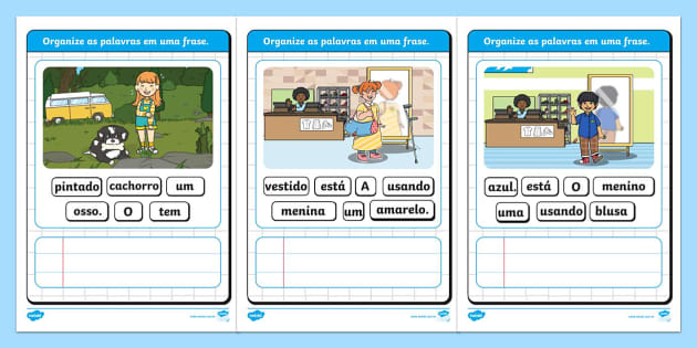 Leitura de frass - Recursos de ensino