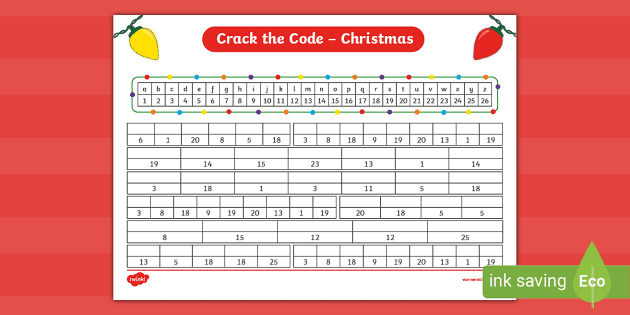 Crack the Code Worksheets - 15 Worksheets.com