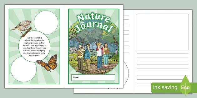 Printable Nature Journal For Kids