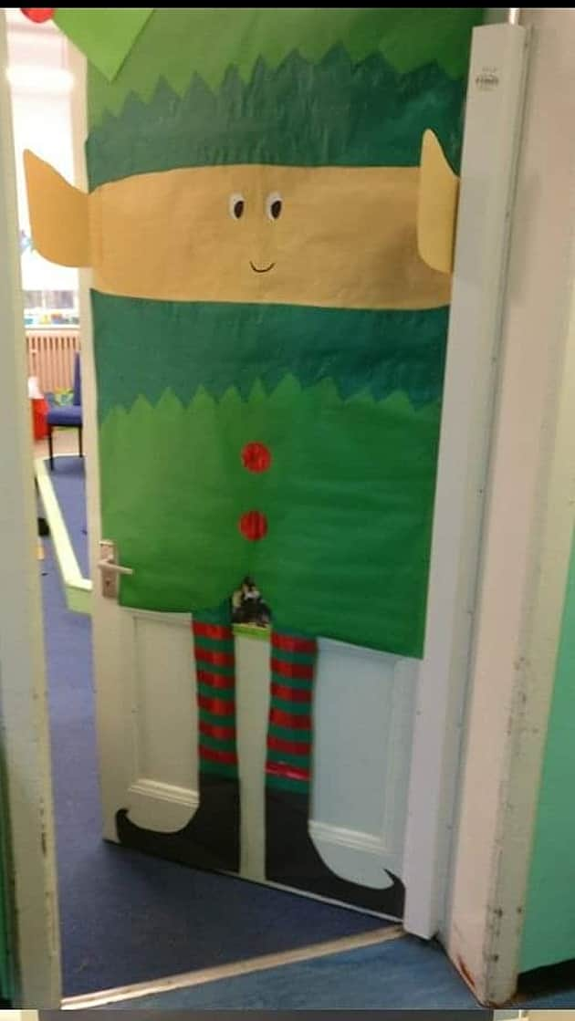 Elf Door Decoration